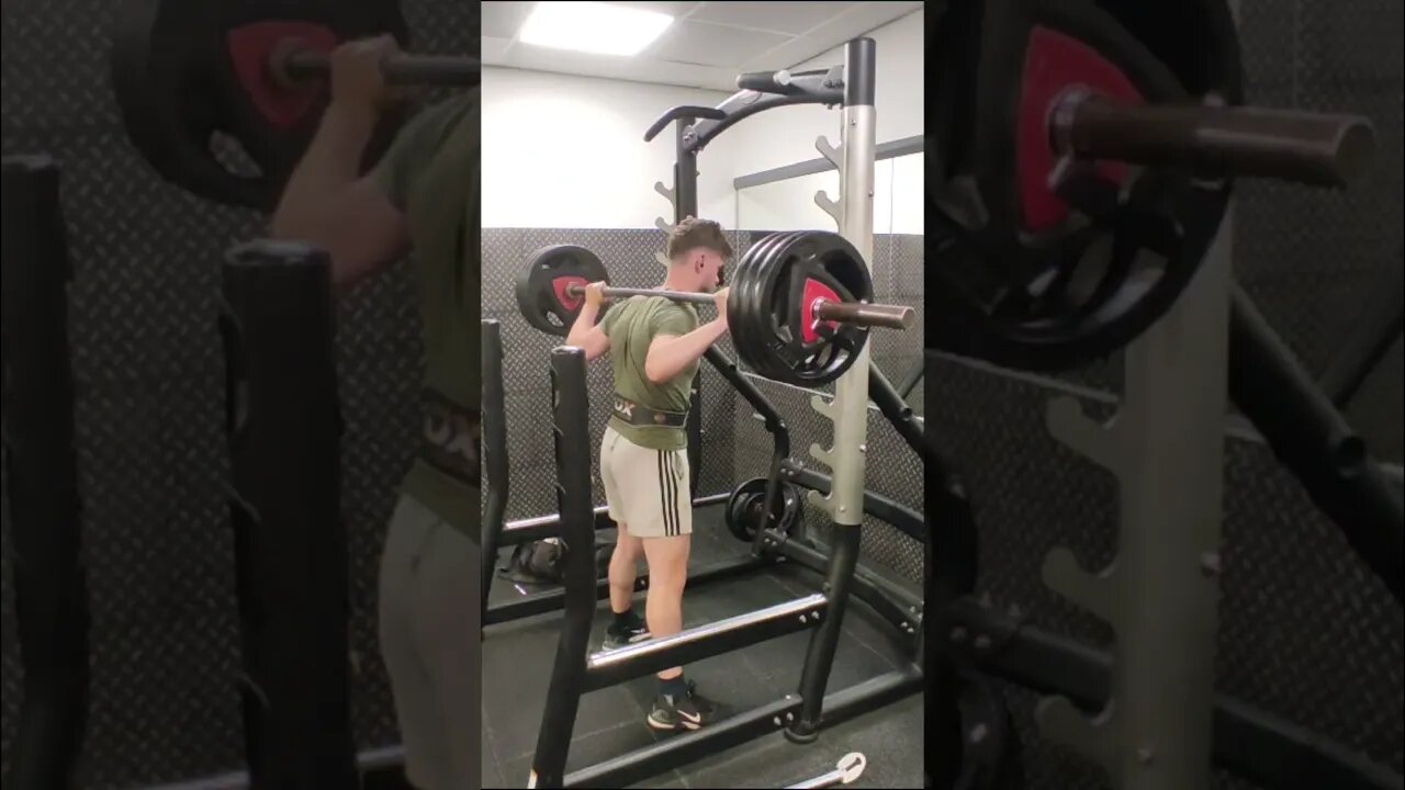 140kg Squat for 5 reps