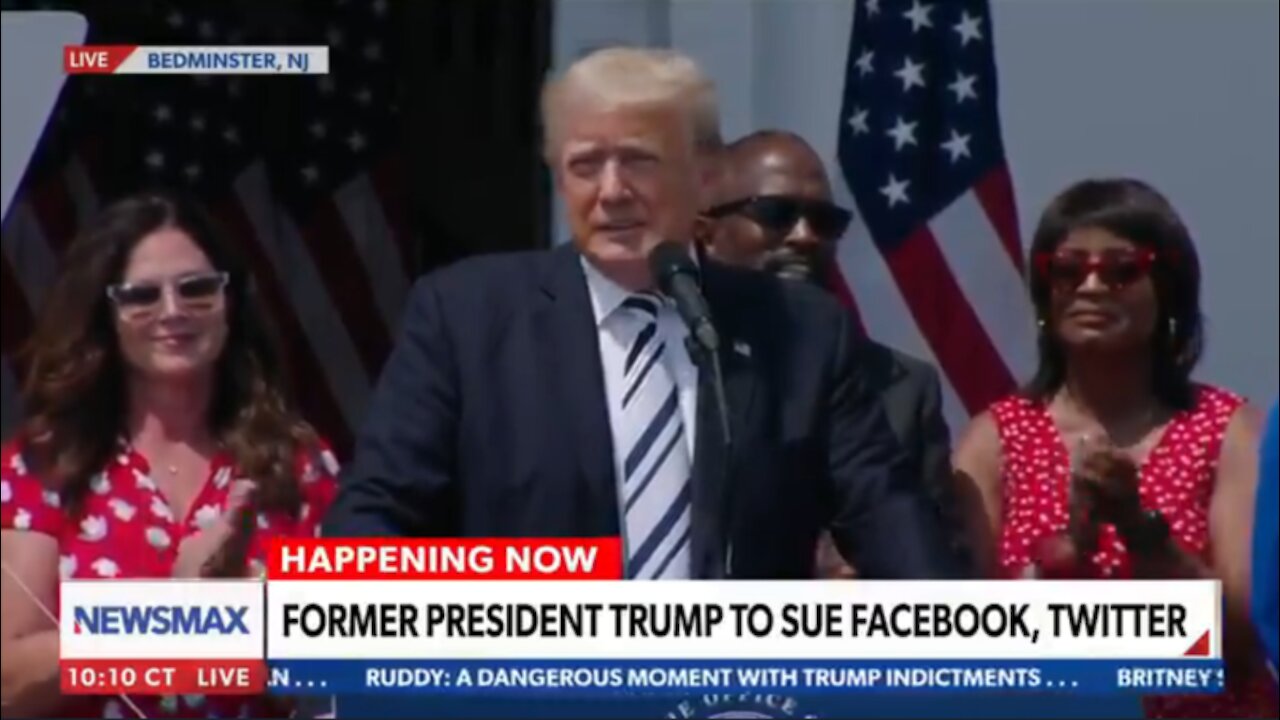 President Trump to file a major lawsuit against the Big Tech giants Twitter, Facebook, Google