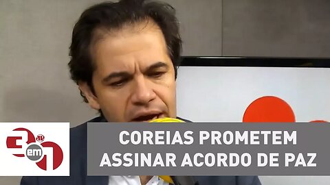 Líderes das Coreias prometem assinar acordo de paz