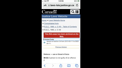 Canada Justice Law