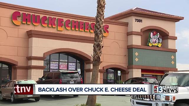 Chuck E Cheese's 'pay your age' deal comes with some backlash