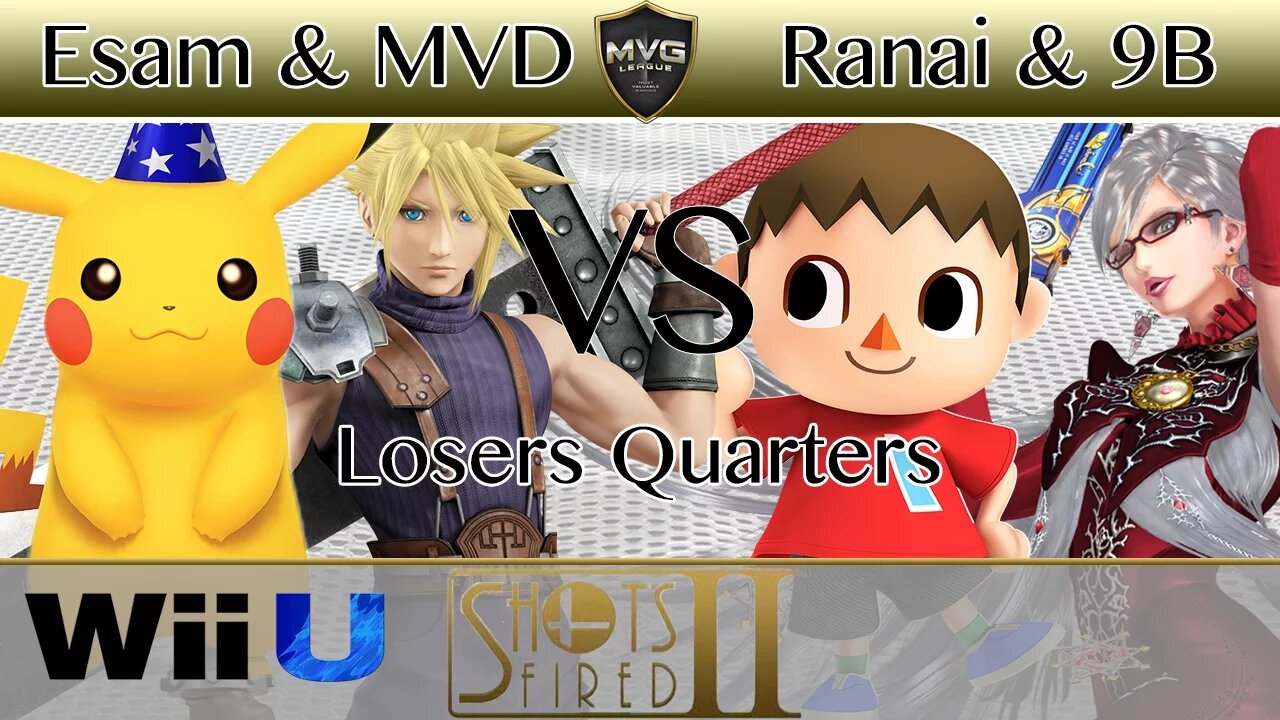 PG|Esam & PG|MVD vs. Ranai & SHI-G|9B - Losers Quarters Doubles - Shots Fired 2