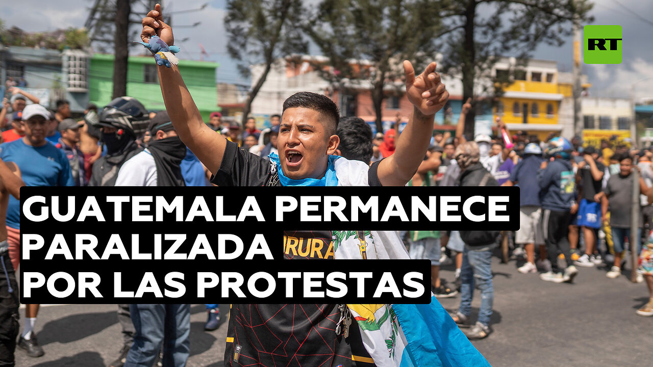 Guatemala permanece paralizada por las protestas en defensa de los resultados electorales