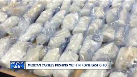 Mexican cartels supplying Northeast Ohio with meth