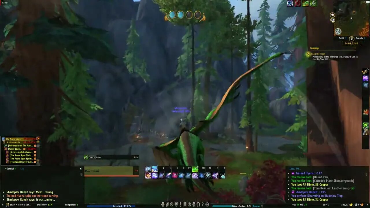 World of Warcraft Dragonflight Snap the Traps