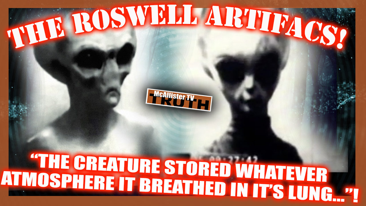 THE ROSWELL ARTIFACTS! GENETICALLY ENGINEERED HUMANOID ROBOTS! BRAINWAVE GUIDANCE SYSTEM!
