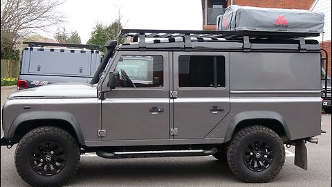 Roof Top Tent Fitting Land Rover Defender