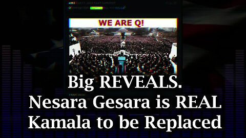 Big REVEALS..Nesara Gesara is REAL - Kamala to be Replaced