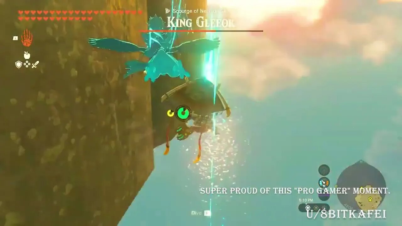 Facing lore-accurate Link, King Gleeok is in troubleš±