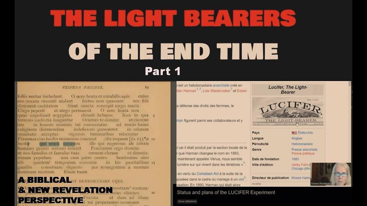 The Light Bearers of the End Time - A comment on the Great Spiritual Confusion - Part 1