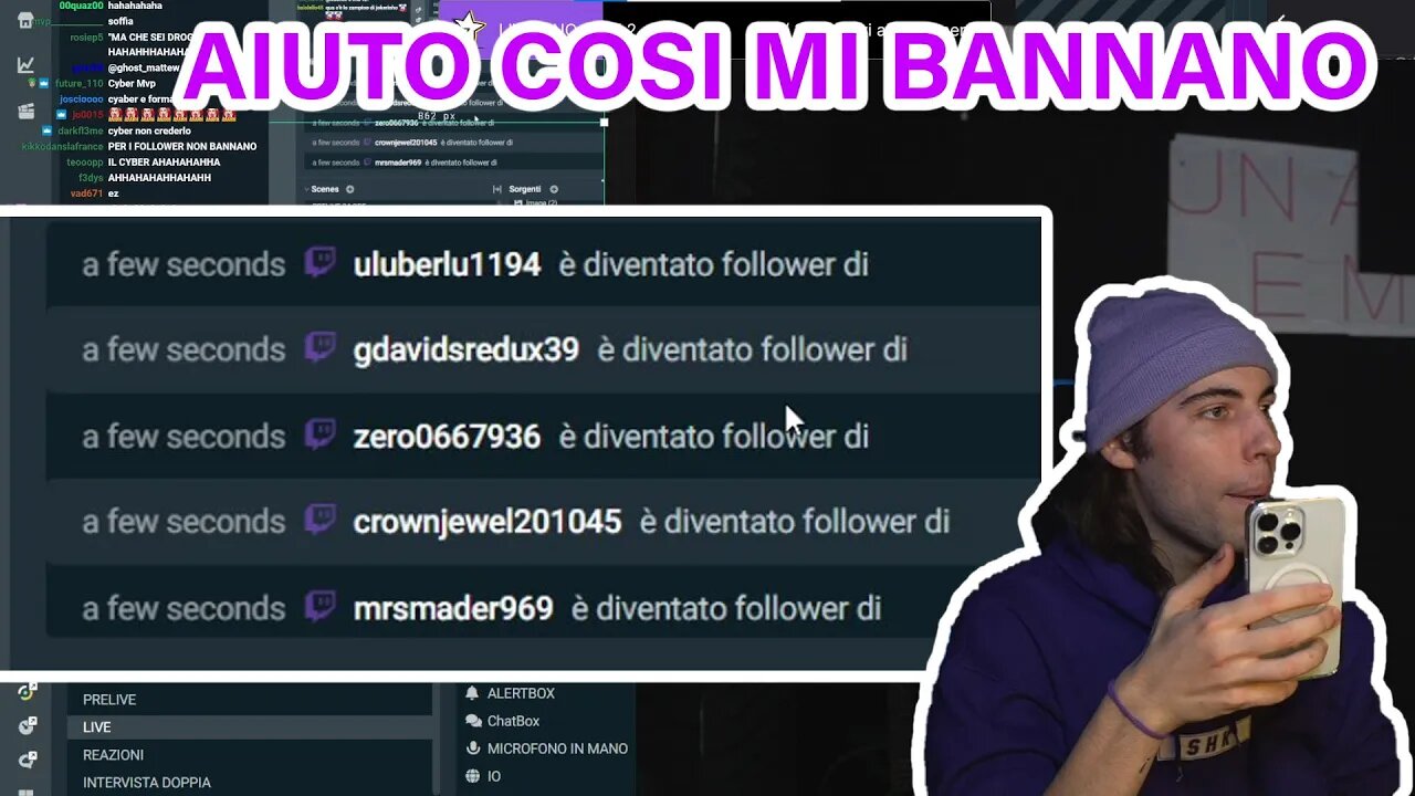 GRENBAUD VIENE BOTTATO IN LIVE