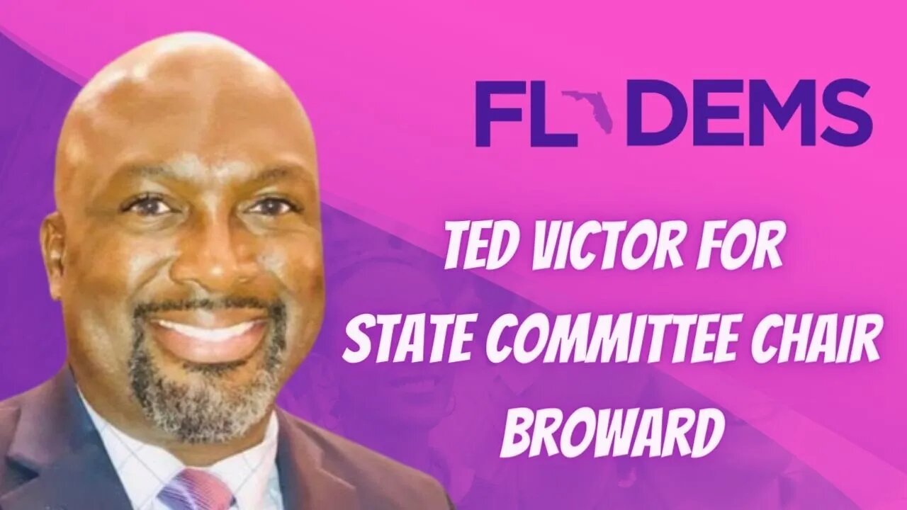 Teacher Ted Victor Running For FL Committee Chair, Broward County