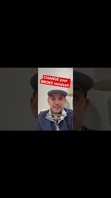 #1 way to start CHANGING your BROKE mindset! #christianmotivation #growthmindset #shorts