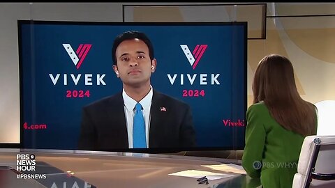 Vivek Ramaswamy on PBS' Newshour on 7.25.23