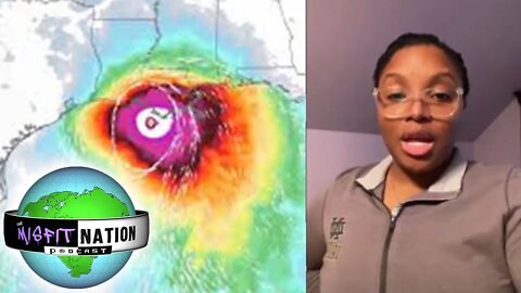 Girl on Tik Tok Claims Hurricane Ida was Racist