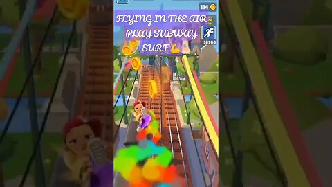 FLYING IN THE AIR PLAY SUBWAY SURF 💪