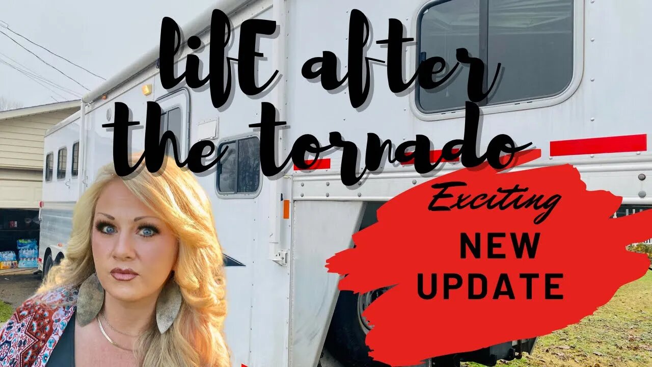 Life after the tornado, Mobile home living, Exciting new UPDATE, Blessed Beyond Measure