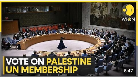 Palestinian bid for UN membership set for Security Council vote | Watch