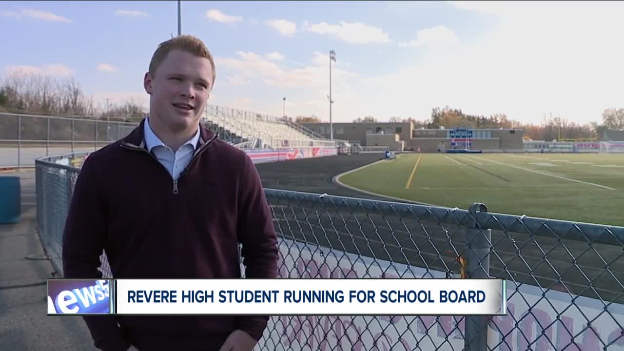 Mike Kahoe is 18-years-old, hoping to win seat on Revere Board of Education