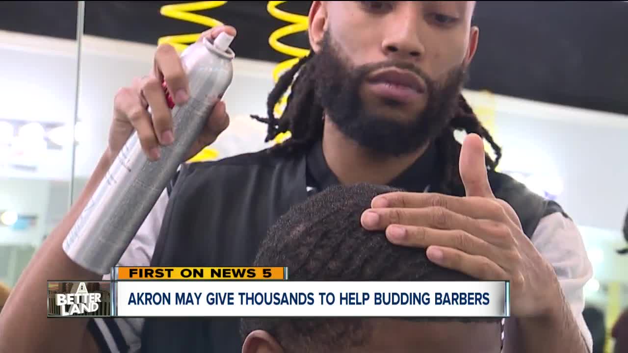 Akron may offer money towards tuition for students at Beyond Expectations Barber College