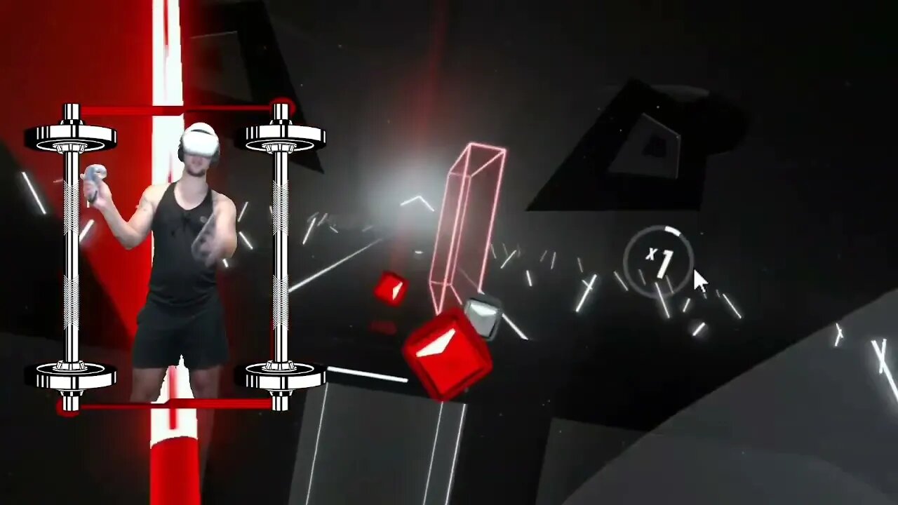 Beat saber, but when I fail, I drink.