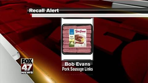 RECALL: Pork sausage link products