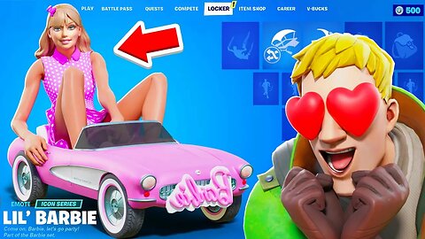 Trolling With “Barbie Girl” Emote In Fortnite!