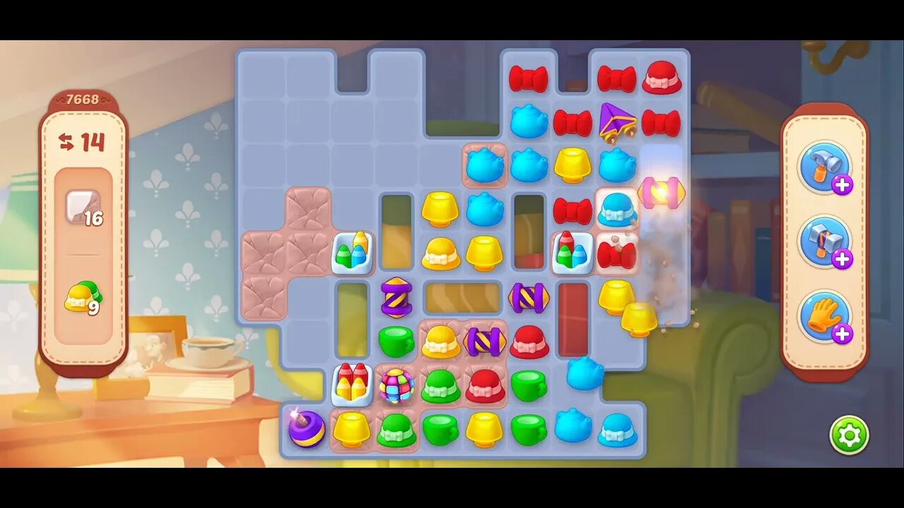 Playrix Homescapes Gameplay Walkthrough Level 7668