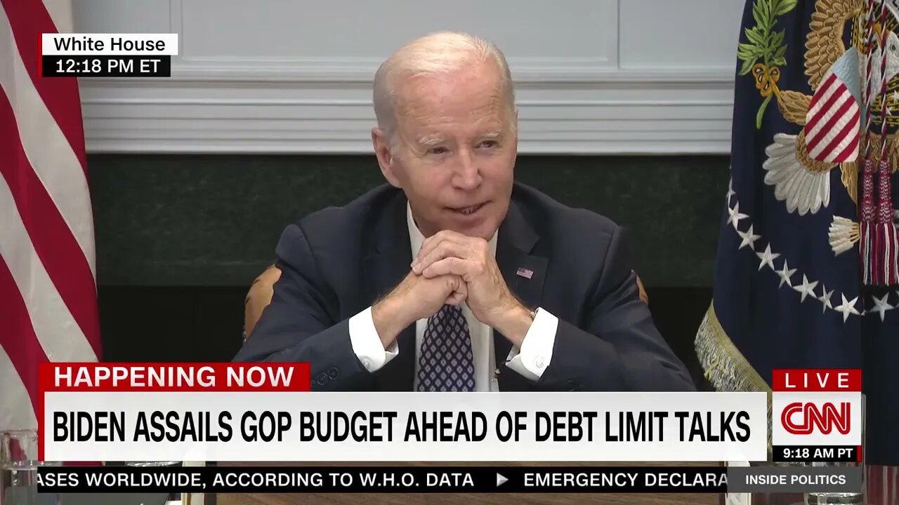 Joe Biden Says "We're Not A Deadbeat Nation," Apparently Not Realizing The Irony