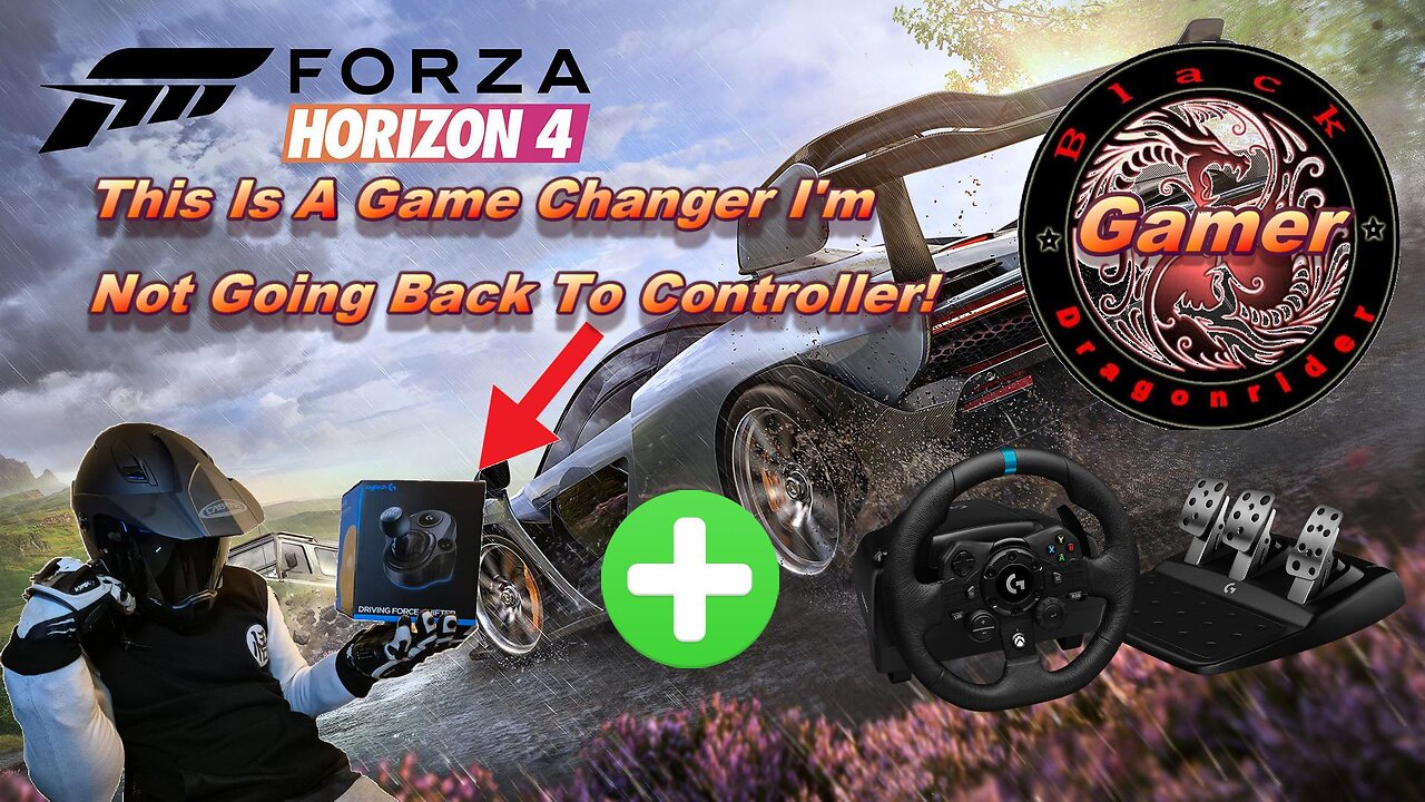 Can A Learner Motorcycle Know How To Use Logitech Gear Driving Force Shifter In Forza Horizon 4