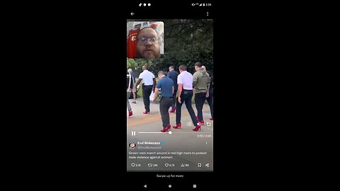 Grown Men In High Heels To Protest Male Violence On Women