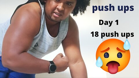 push-ups every (day 1)