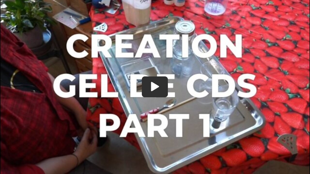 🟡 Création GEL de CDS Atelier Fifo janv2022 Dioxyde de Chlore