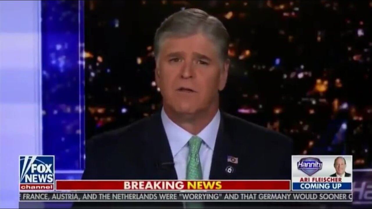 Hannity ~ Full Show ~ 21st September 2020.