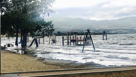 Destructive Kelowna flooding