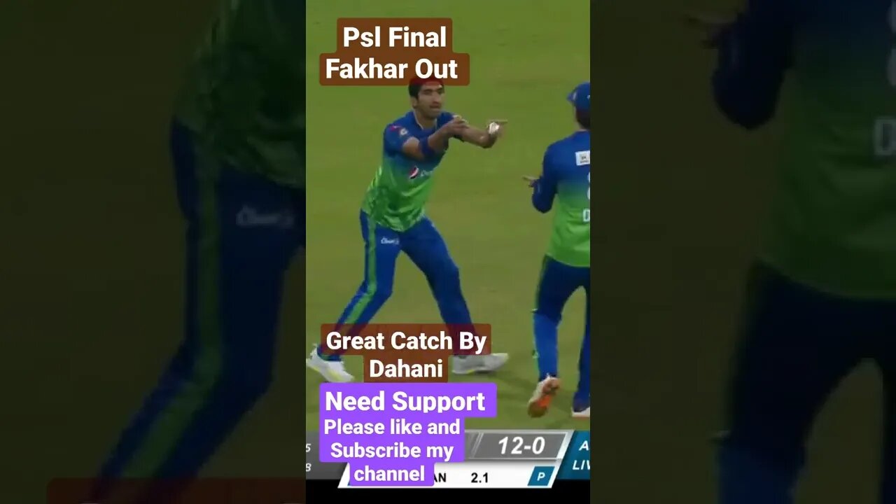 Fakhar Zaman Out In Psl Final | Pakistan super league final | Lahore Qalandar vs Multan Sultan