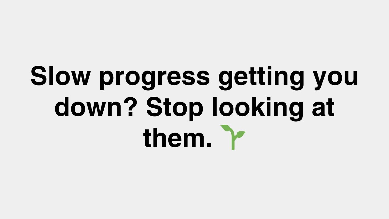 Slow Progress? Time to Stay in Your Lane 🌈