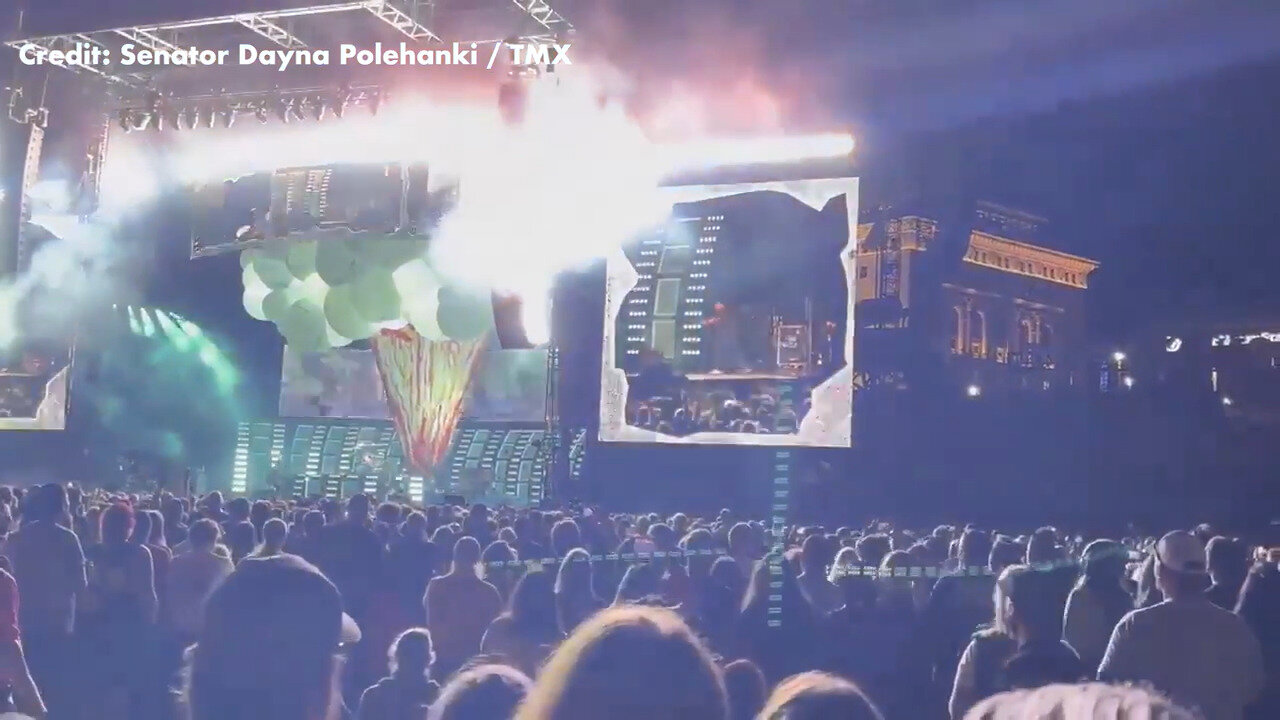 Green Day Runs Off Stage Mid-Song Due To Unauthorized Drone