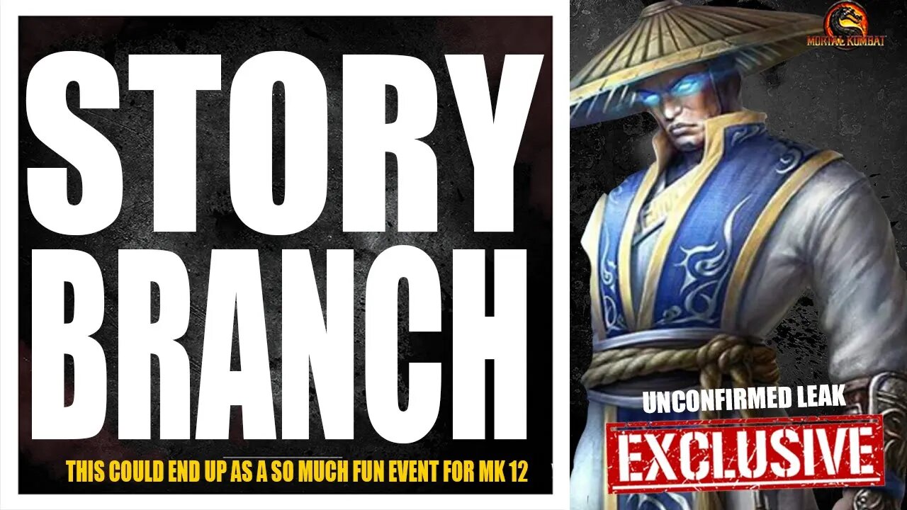 Mortal Kombat 12: NRS IN EARLY DISCUSSION TO INCLUDE BRANCHING STORY MODES.......HERE WHY!!!