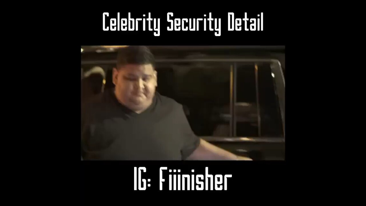 Celebrity security