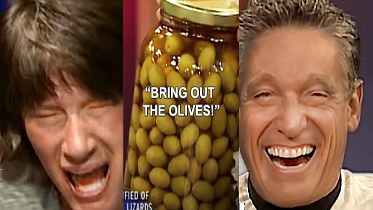 Lady is Deathly Afraid of Olives - Maury