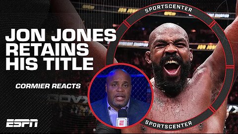 Daniel Cormier reacts to Jon Jones’ win vs. Stipe Miocic at UFC 309 | SportsCenter