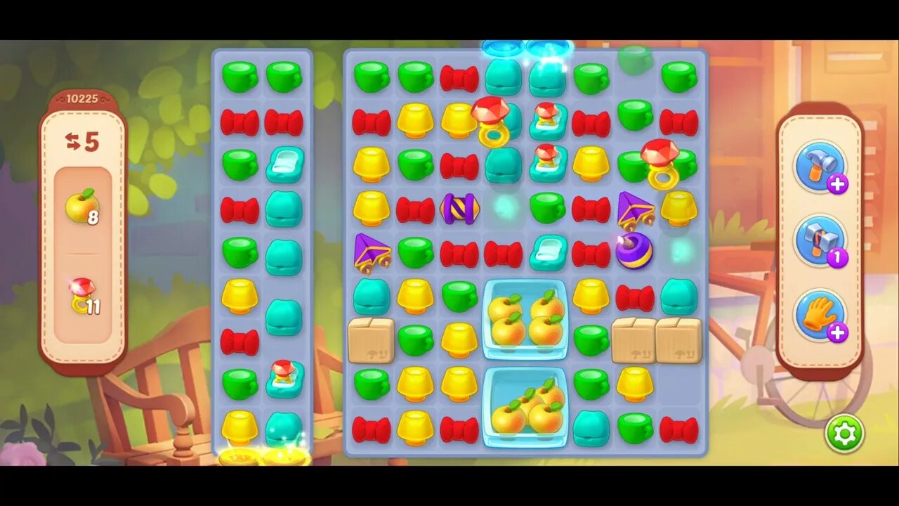 Playrix Homescapes Gameplay Walkthrough Level 10225