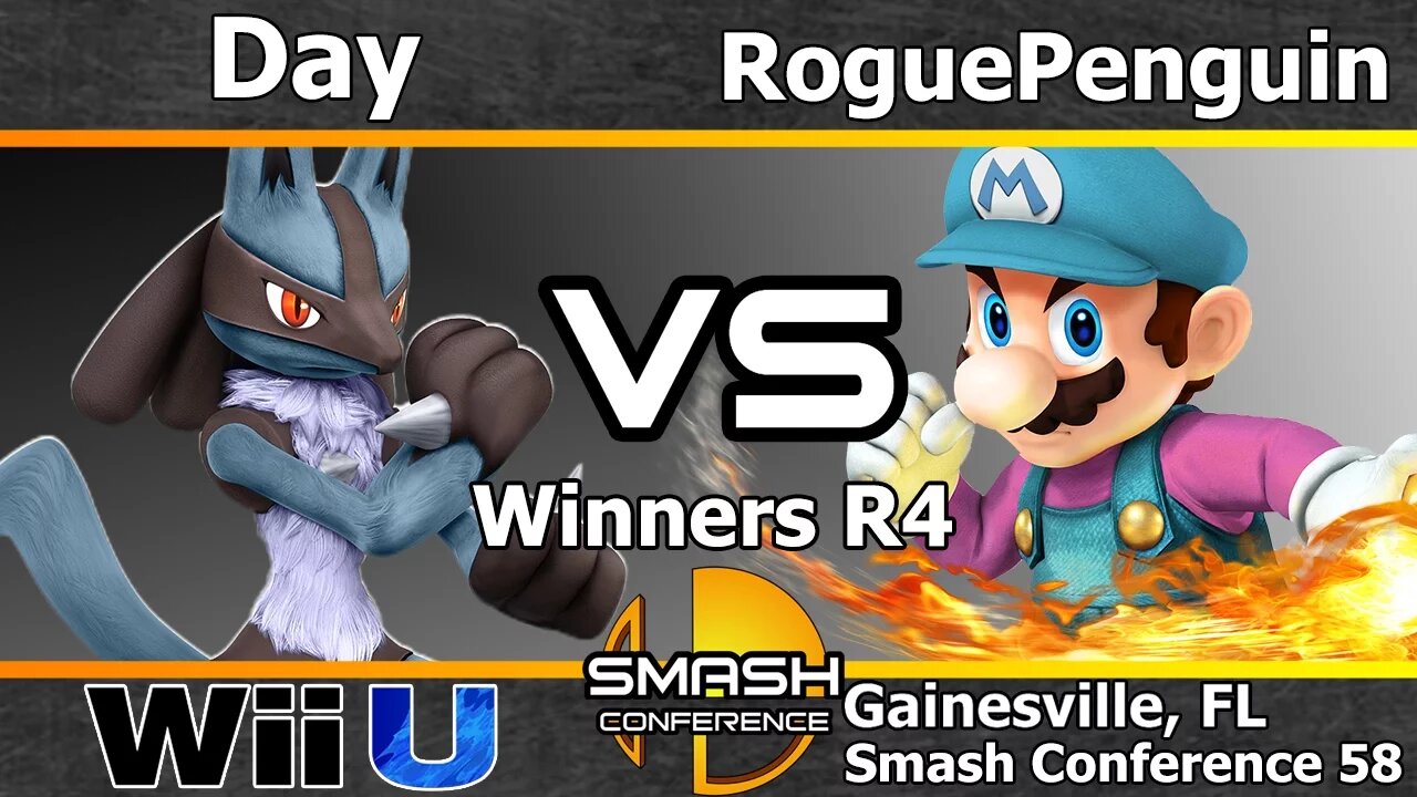 Oni Day (Lucario) vs. RoguePenguin (Mario) - Winners R4 - SC58