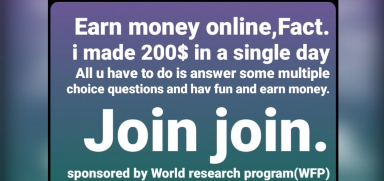 Earn real money $$ online!!jst answer simple multiple choice question$$