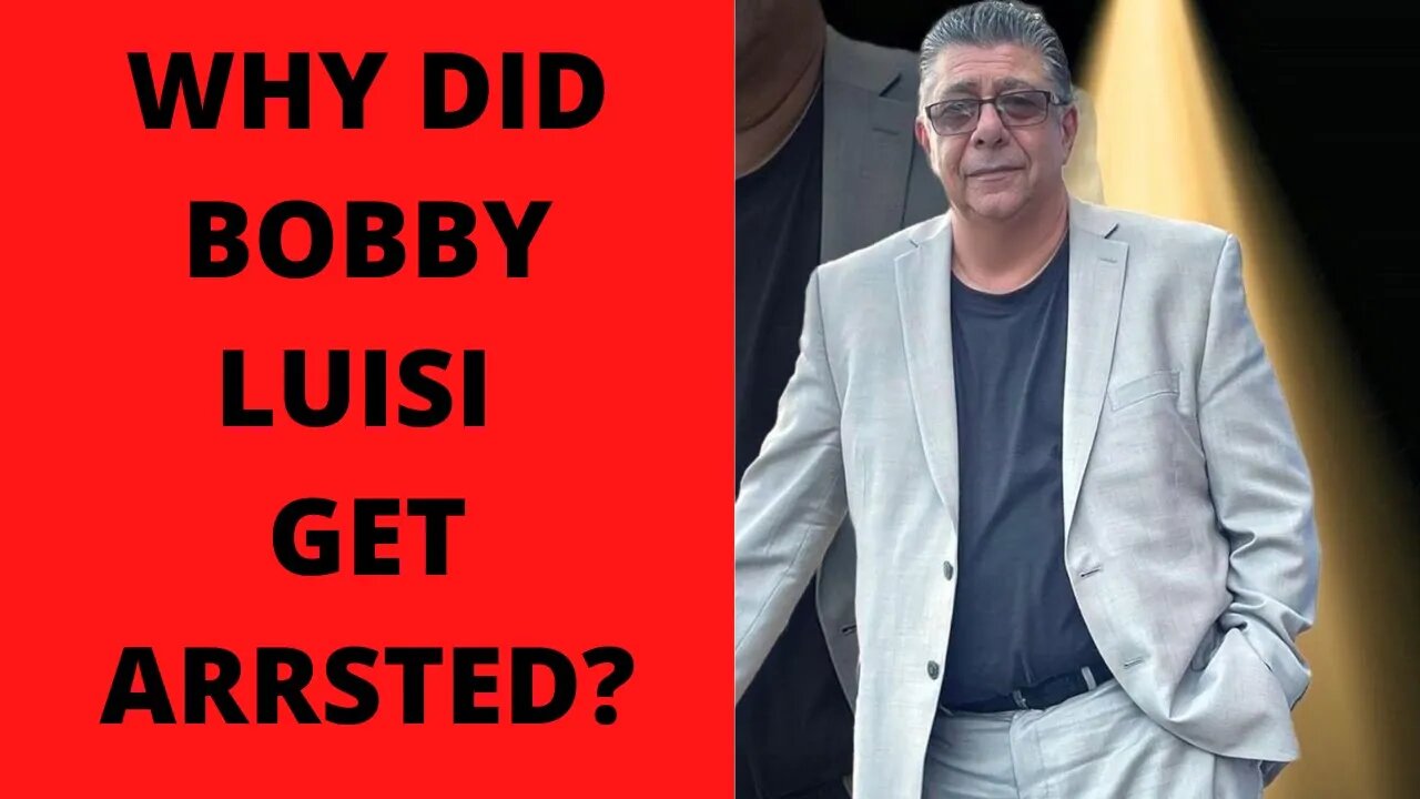 Mafia Boss Bobby Luisi On What Happened On The Day He Was Arrested