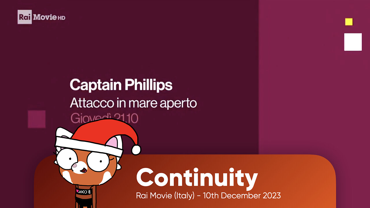 Rai Movie (Italy) - Continuity (10th December 2023)