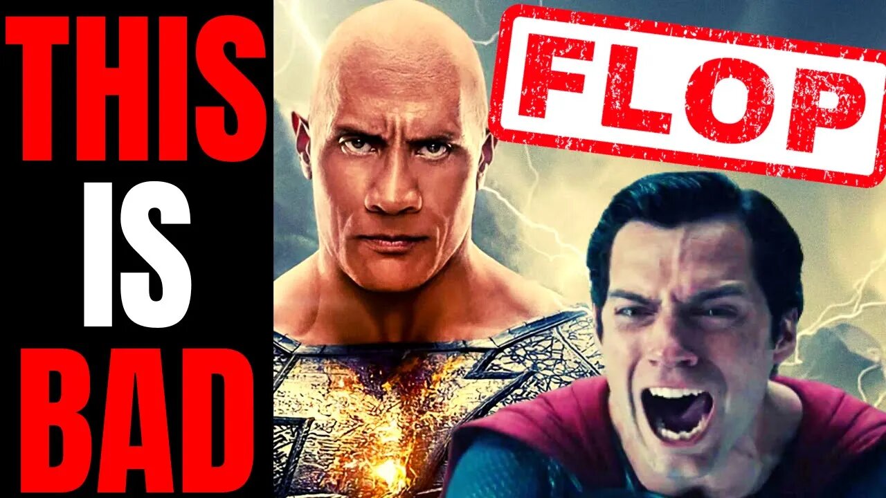 Black Adam Is A MASSIVE Flop For DC | Set To Lose Over $100 MILLION For Warner Bros!