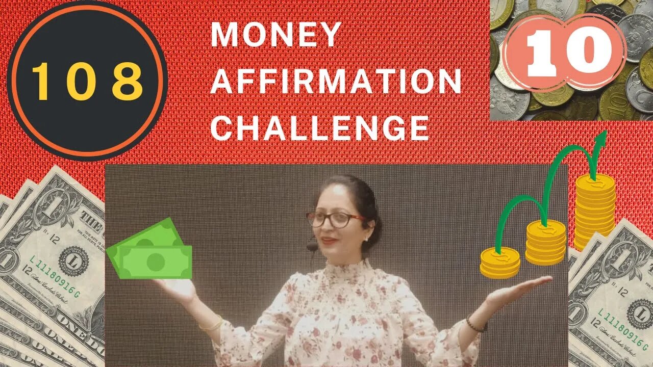 108 Money Affirmation Challenge 💎💰✨