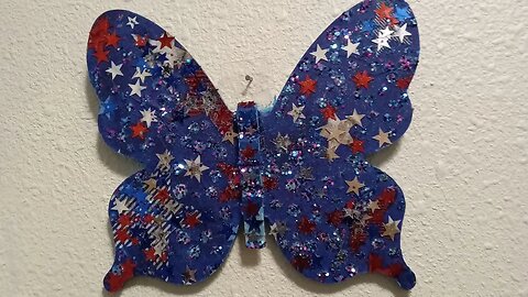 diy patriotic butterfly craft 6/17/2023